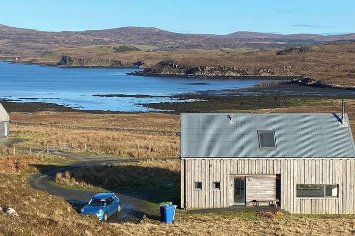 Maison de vacances pour 4 personnes, avec terrasse et jardin dans Écosse