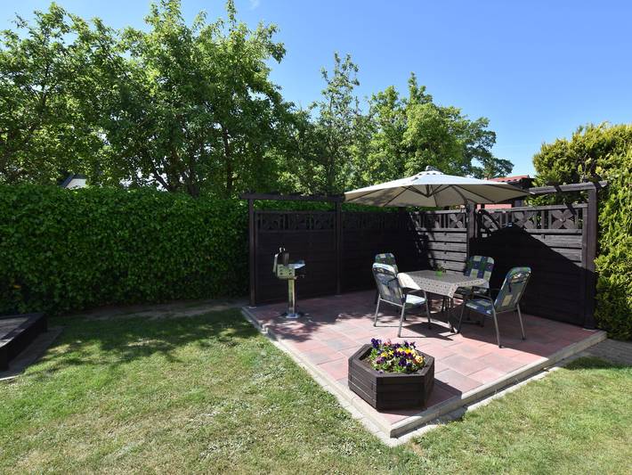 Ferienhaus für 4 Personen, mit Terrasse und Garten in Krusenhagen