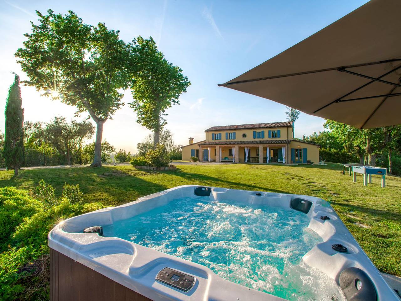 Villa Elettra Marcheholiday in San Costanzo, Valle del Metauro