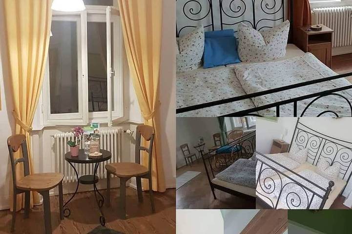 Ferienwohnung für 3 Personen, mit Terrasse und Garten sowie Sauna