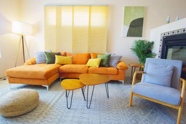 Ferienhaus für 7 Personen, mit Whirlpool und Garten sowie Balkon, mit Haustier - 1