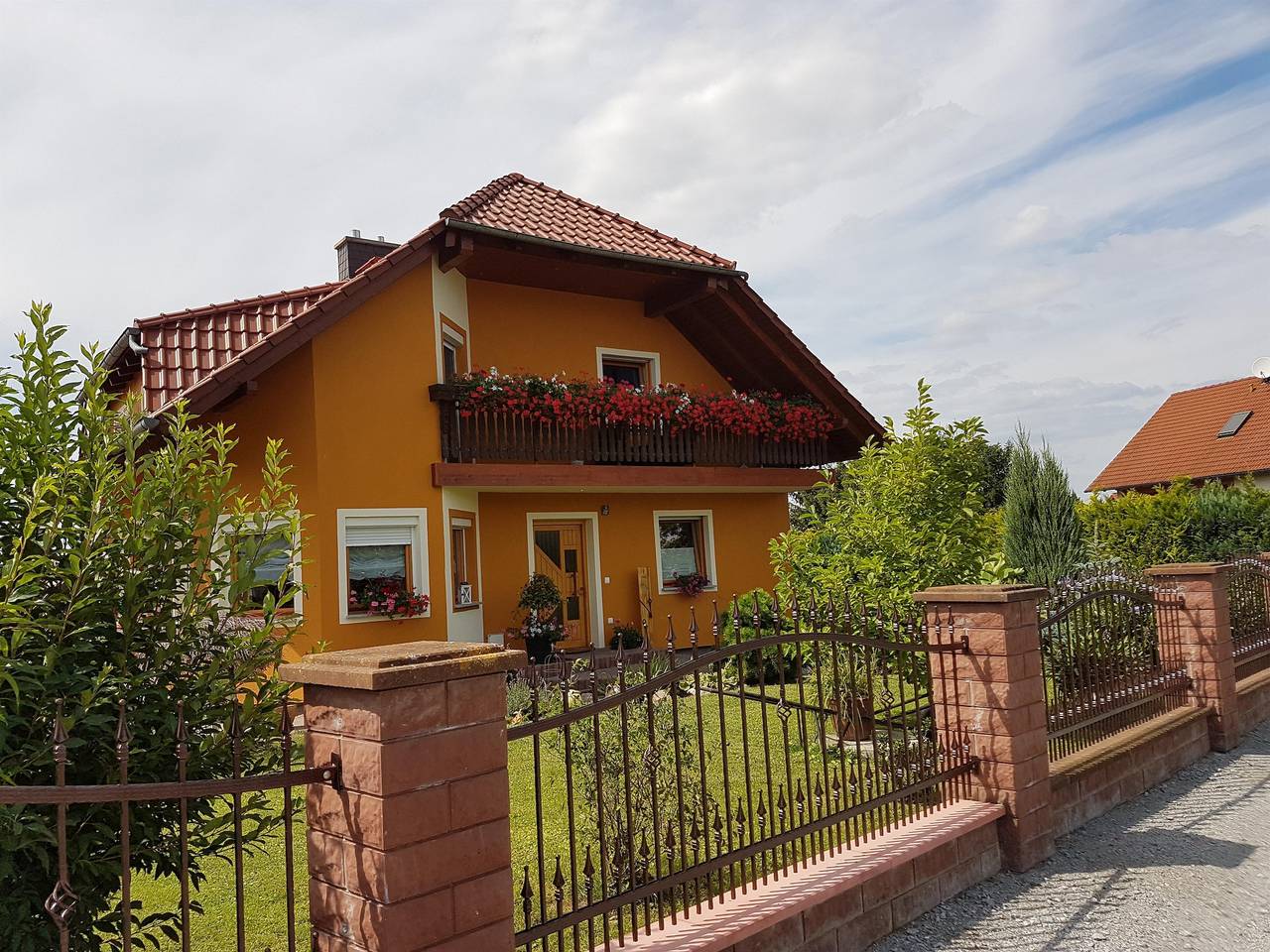 Ferienwohnung mit Garten und Grillplatz in Malschwitz, Oberlausitz Niederschlesien