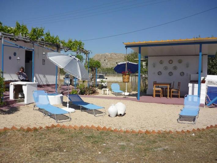 Ferienhaus für 5 Personen, mit Terrasse und Garten sowie Ausblick