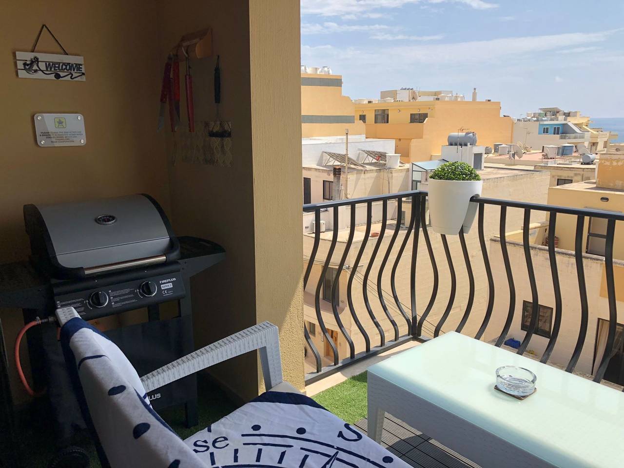 Appartement entier, Gemütliche Ferienwohnung mit Meerblick in Marsaskala, Île de Malte
