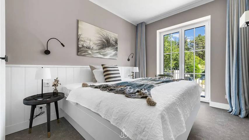 Ferienwohnung für 4 Personen, mit Sauna und Balkon in Dagebüll