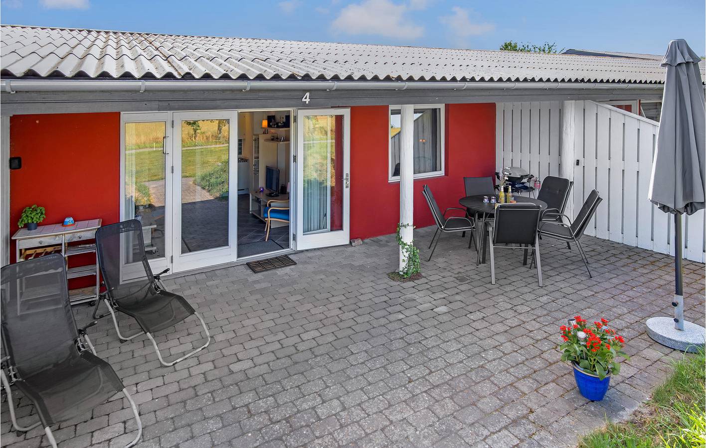 Ganze Ferienwohnung, Ferienwohnung für 5 Personen mit Garten in Aakirkeby, Bornholm