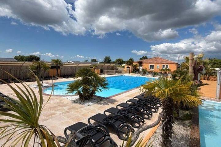 Mobilhome in Prl, 10 minutes from the beach. Ideal for families in Bourgneuf-en-Retz, Côte de Jade