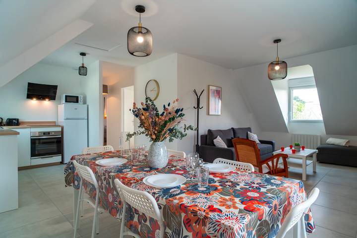 Appartement entier, Le Haut du Nelud - Appt dans maison avec jardin in Locmariaquer, Côte des Mégalithes