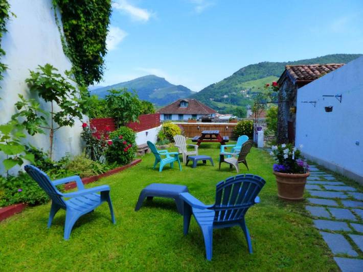 Auberge pour 2 personnes, avec Balcon ainsi que Terrasse et Vue