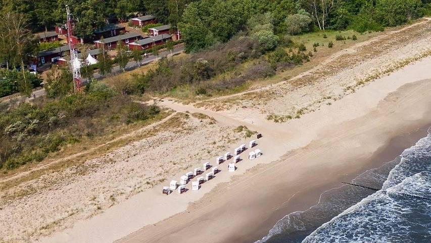 Ferienhaus für 2 Personen, mit Terrasse und Sauna, mit Haustier in Ückeritz
