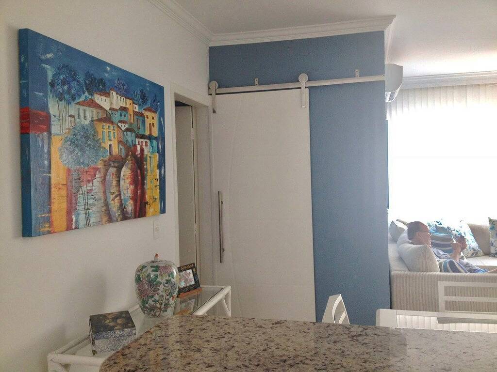 Ganze Wohnung, Beautiful 3-bedroom apartment in the heart of Enseada in Praia da Enseada (Guarujá), Baixada Santista