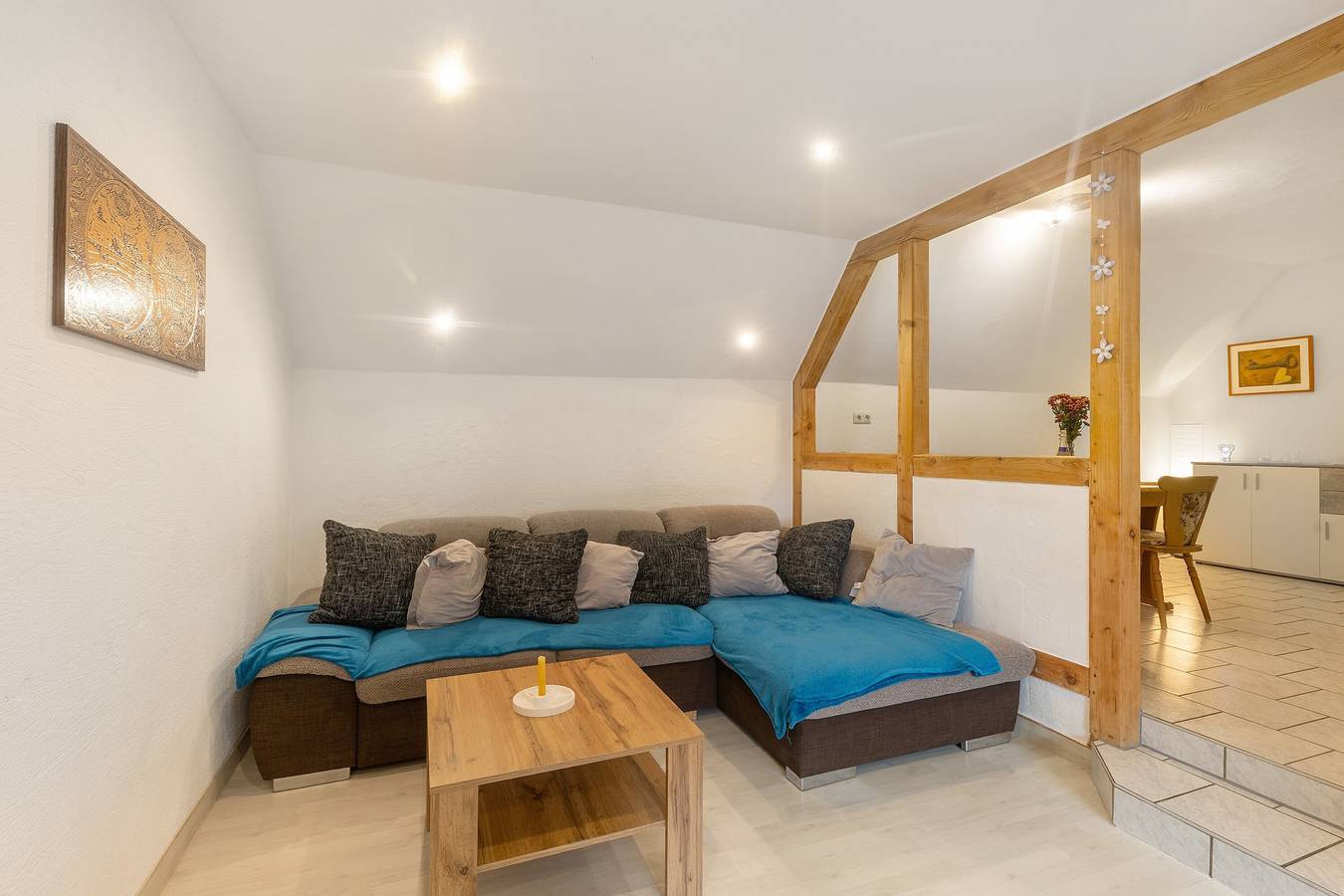 Ganze Wohnung, Ferienwohnung 'Sonnenblume' mit Balkon und Wlan in Lichtenfels, Waldecker Land