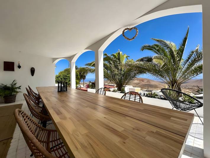 Casa de vacaciones para 8 personas, con Balcón y Jardín en Nazaret