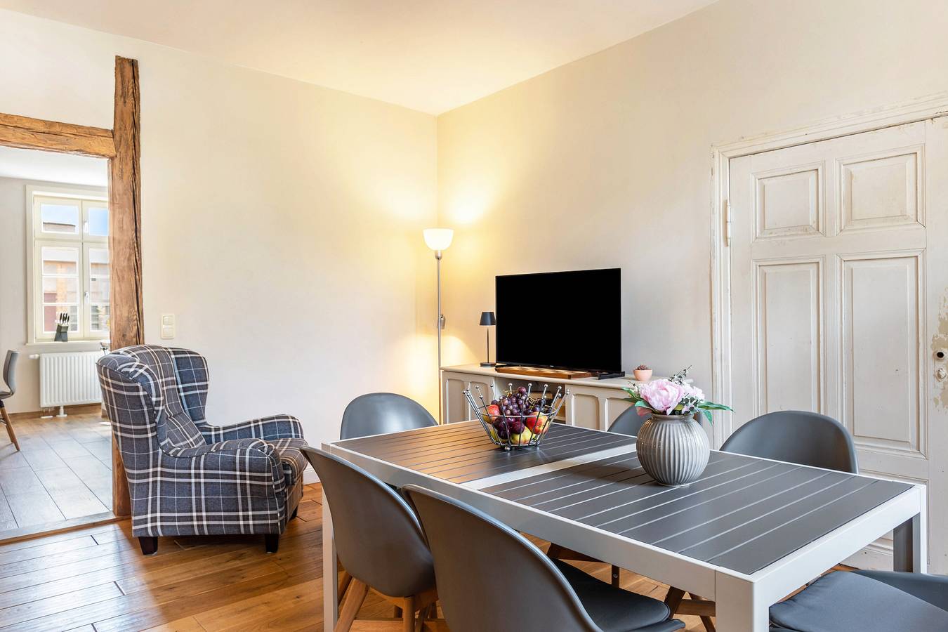 Ganze Wohnung, Apartment '1' mit privater Terrasse, Gemeinschaftsgarten und Wlan in Groß Pankow (Prignitz), Prignitz