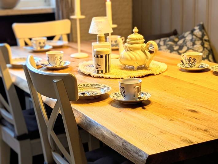 Ganze Wohnung, Komfortable Ferienwohnung Deichglück mit Terrasse, Garten und Strandnähe in Strand Norddeich, Norddeich