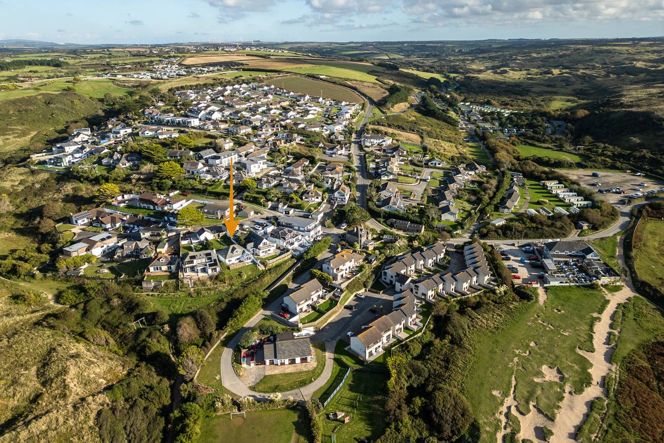 Romany Rye in Holywell Bay, Cornwall