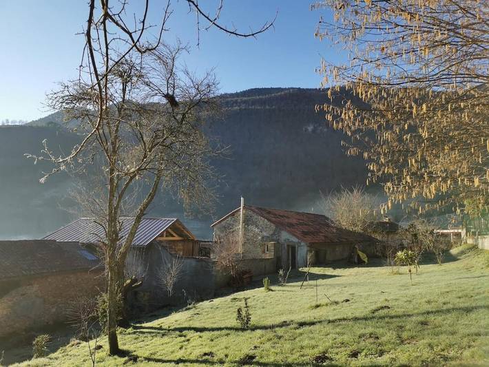 Maison de vacances pour 5 personnes, avec vue et jardin