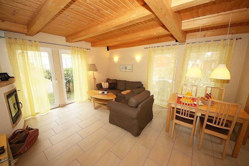 Doppelhaus Nr. 54f mit Terrasse & Balkon - W: Strandhäuser im Dünenweg 54 a - h in Baabe, Rügen