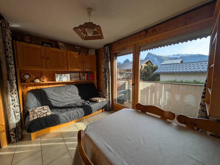Gîte pour 4 personnes, avec balcon dans Station de Morillon - 3