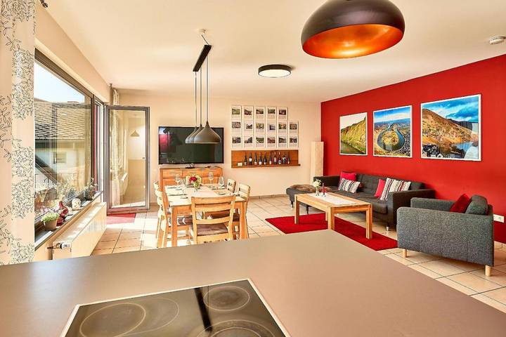 Ferienwohnung für 4 Personen, mit Terrasse und Ausblick in Briedel - 3