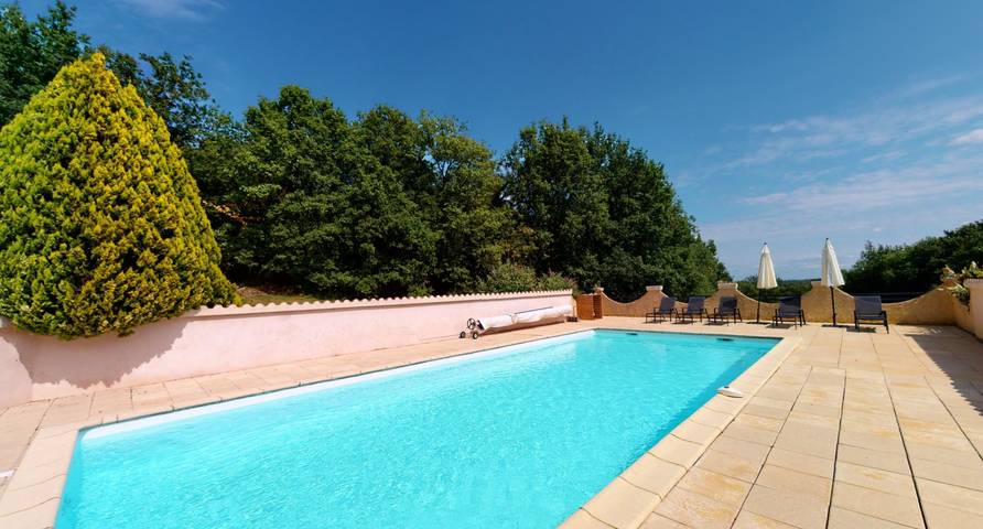 Gîte pour 9 personnes, avec jardin ainsi que piscine et terrasse, animaux acceptés à Mauzens-et-Miremont - 2