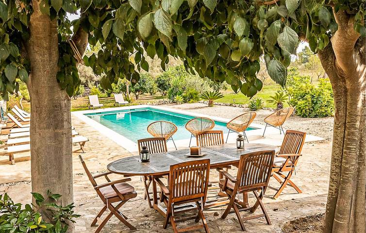 Finca für 12 Personen, mit Terrasse und Garten sowie Pool in Binissalem - 3