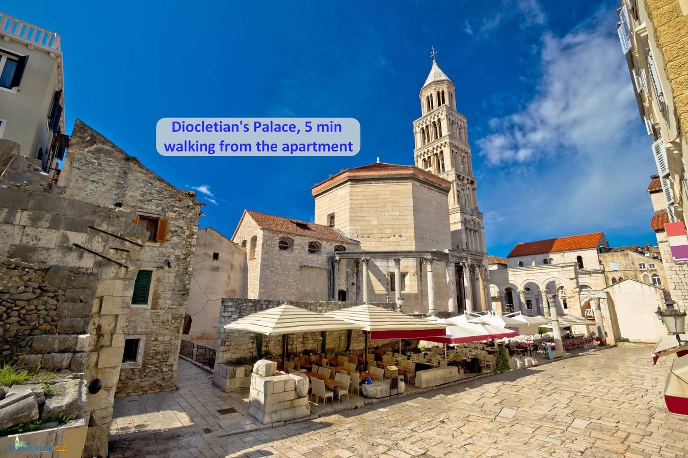 Appartement de vacances entier, Lovely studio apartment in the perfect location in Split, Split-Dalmatie