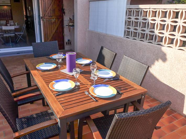 Location de vacances pour 4 personnes, avec Terrasse dans Plage du Village (Le Barcares) - 2