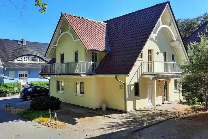 Ferienhaus am strand für 6 Personen, mit Balkon auf Usedom