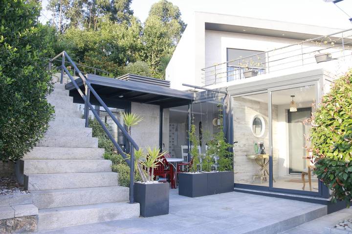 Ganze Wohnung, Ferienwohnung "S Tiago House" mit Pool, Wlan, Terrasse & Garten in Poiares, Viana do Castelo Distrikt