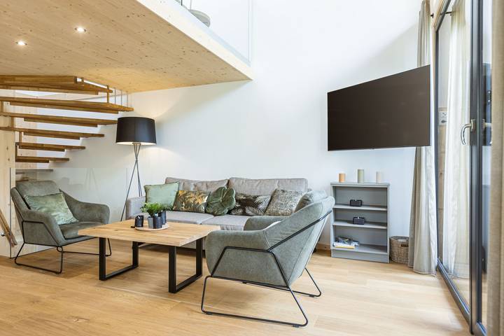 Ganze Wohnung, Penthouse # 2b mit Sauna & Außenbadewanne in St. Georgen ob Murau, Sankt Georgen am Kreischberg