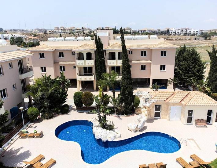 Apartament wakacyjny dla 3 osób, z Ogród i Basen oraz Widok w Tersefanu