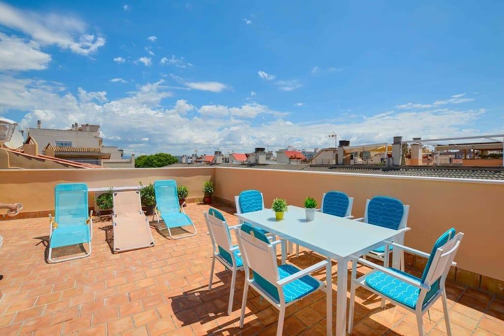 Casa per Famiglie "Villa José" con Terrazza in El Molinar, Palma di Maiorca