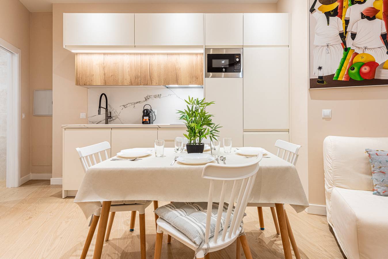 Estudio entero, Estudio 'Casamar - New Malagueta' con Wi-Fi y Aire Acondicionado in Playa de la Malagueta, Málaga