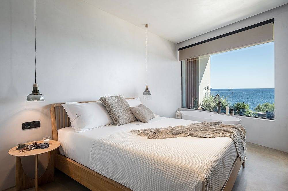 Appartement entier, Luxury Seaside Suite, Seannamon 2 in Plage d'Almyros (Agios Nikolaos), Crète du Nord