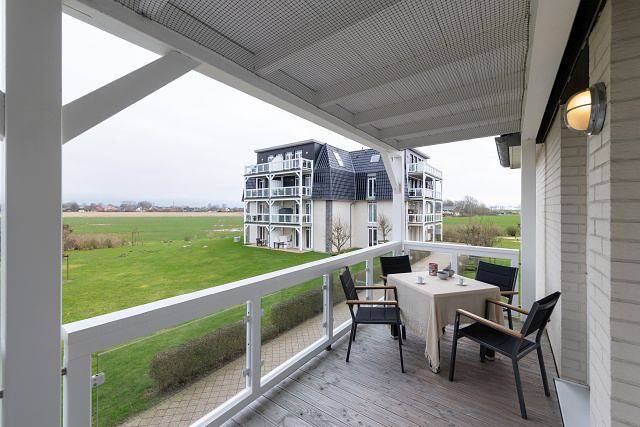 Ferienwohnung für 4 Personen, mit Balkon und Balkon/Terrasse sowie Garten und Sauna in Samtgemeinde Land Wursten - 4