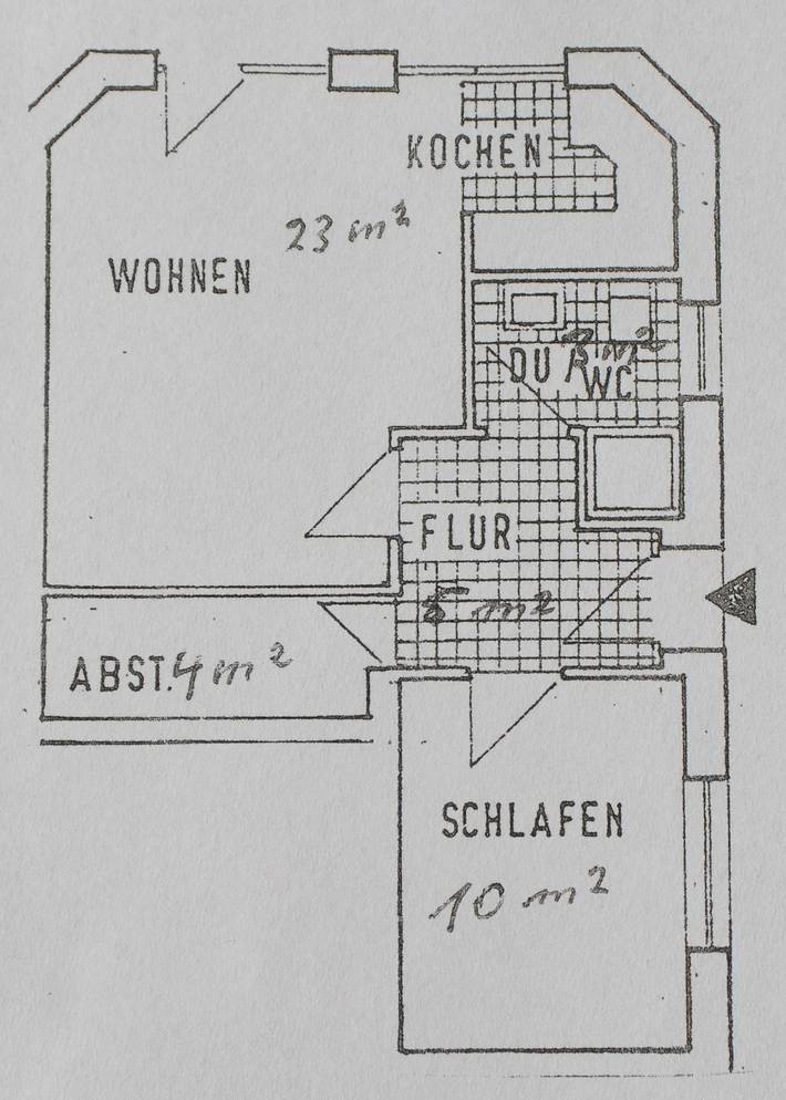 Ferienwohnung für 2 Personen, mit Terrasse in Kosel - 2
