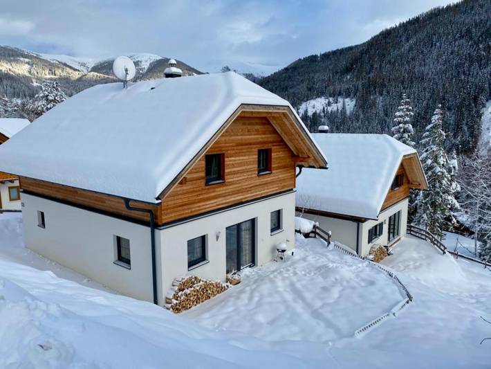 Chalet für 8 Personen, mit Terrasse und Garten sowie Sauna - 1