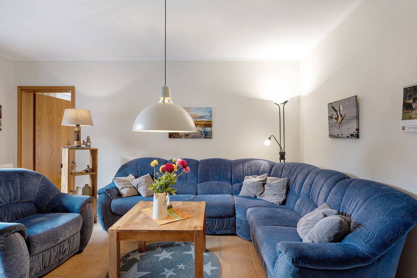 Ganze Wohnung, Ferienwohnung 'Tetsche Wind' mit privater Terrasse und Gemeinschaftsgarten in Nordstrand (Gemeinde), Nordstrand