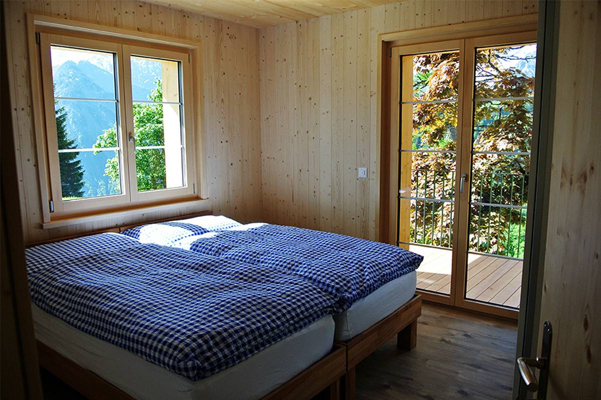 Ganze Ferienwohnung, Bauernhaus Burstberg Nr. 182 - 1.5-Zimmer Wohnung in Glarus Süd, Kanton Glarus