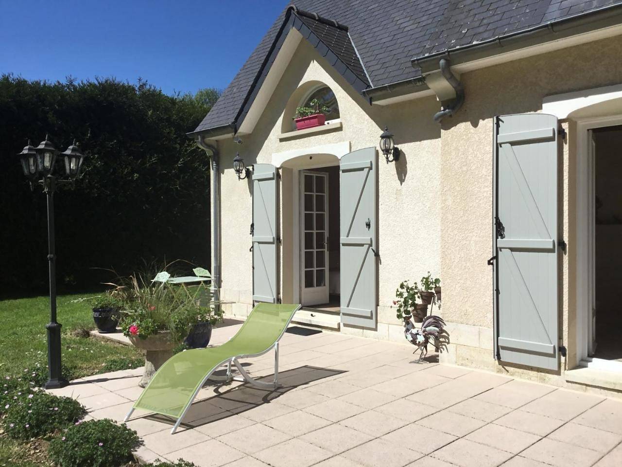 Double Room with Garden View in Saint-Martin-des-Marais, Région de Caen