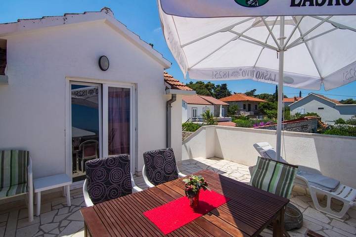 Ferienwohnung für 4 Personen, mit Balkon/Terrasse