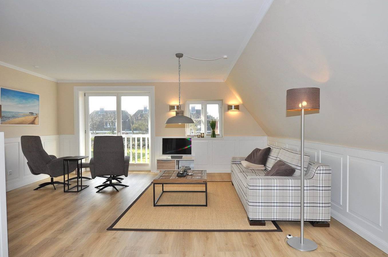 Ganze Wohnung, App. "Olsdörp Og" für 2 Personen in St. Peter-Dorf mit Blick in den Dorfgarten in St. Peter-Ording, Eiderstedt