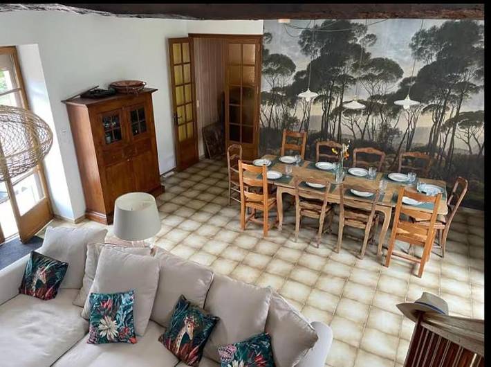 Location de vacances pour 4 personnes, avec jardin et vue, adapté aux familles à La Vernelle - 3