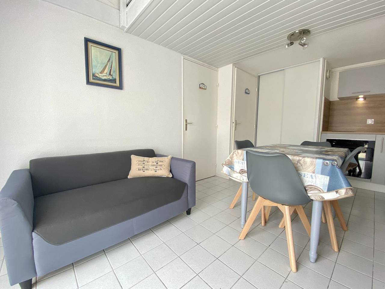 Casa acogedora a 300m de la playa en Bretignolles-sur-Mer, patio y parking in Bretignolles-sur-Mer, Valle del Loira