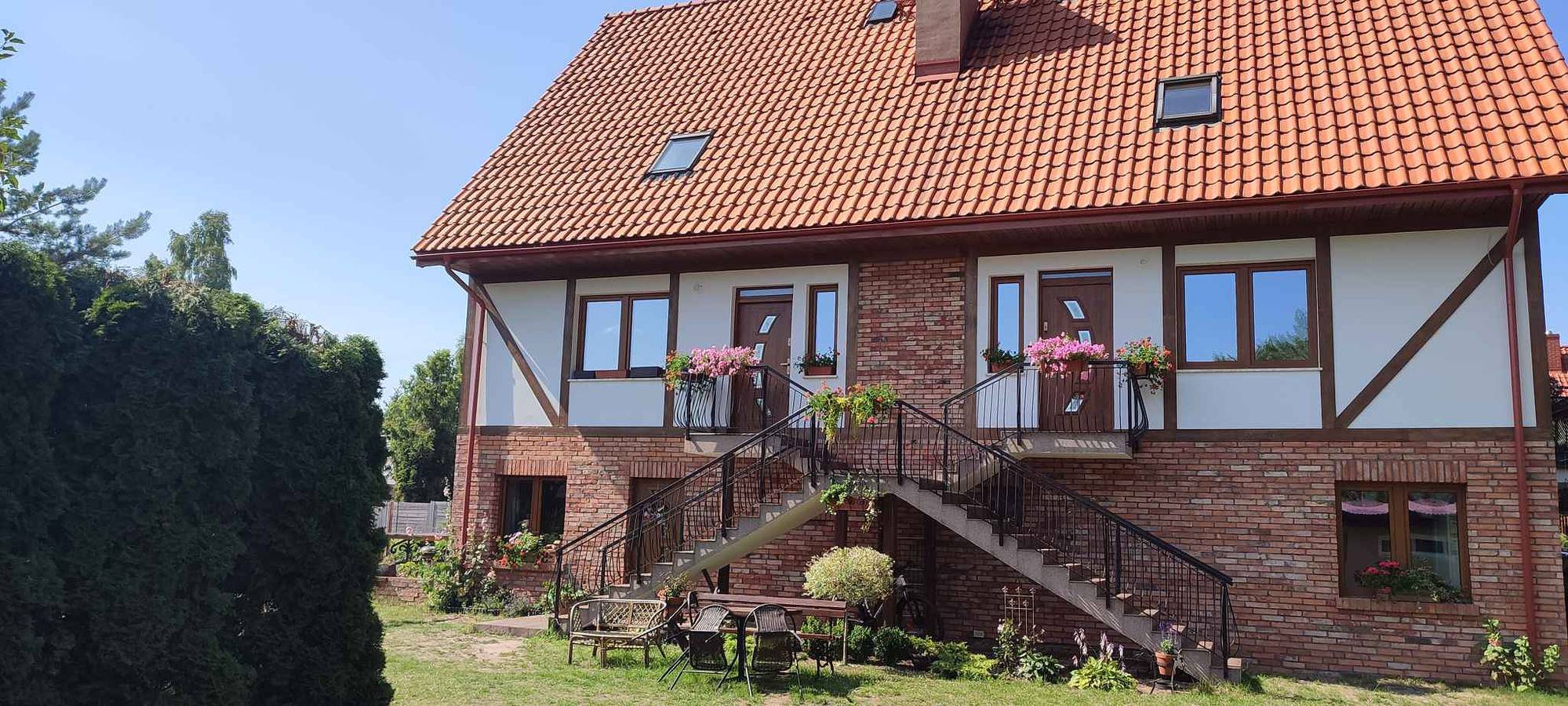Ferienhaus in Seenähe und nur 5 km vom Meer in Krokowa