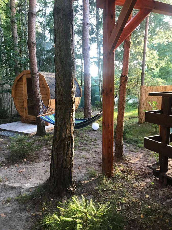 Dom dla 6 osób, z ogród i sauna oraz widok w Roztocze