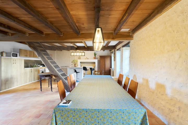 Maison de vacances pour 10 personnes, avec jardin en Charente - 3