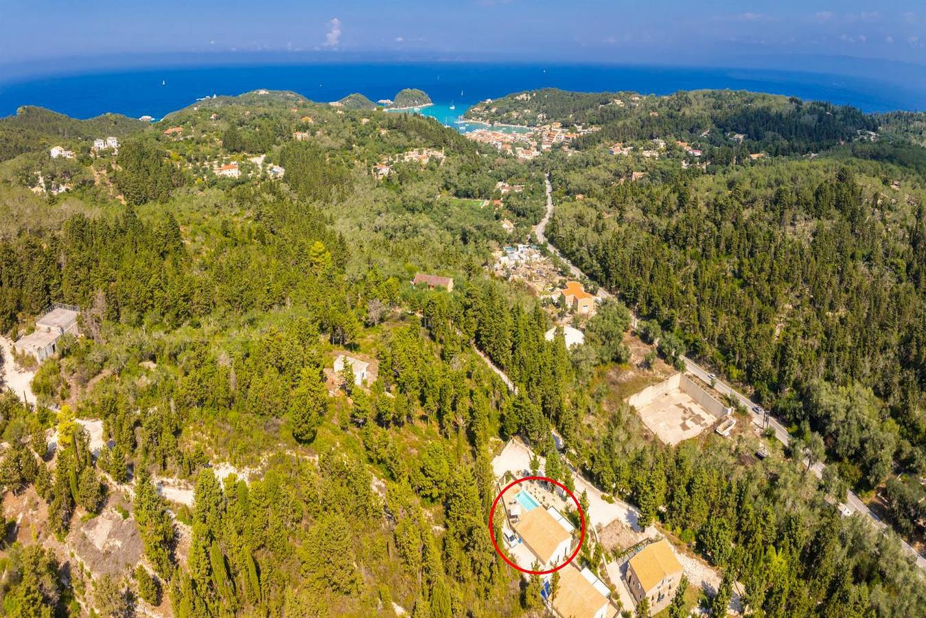 Villa für 4 Personen mit Terrasse in Paxos