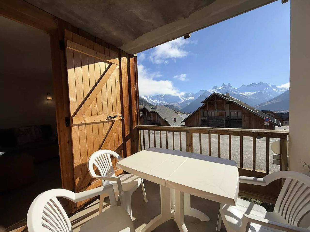 Ganze Wohnung, Ferienwohnung 6 Betten gut belichtet in Saint-Jean-d'Arves, Region Saint-Jean-de-Maurienne